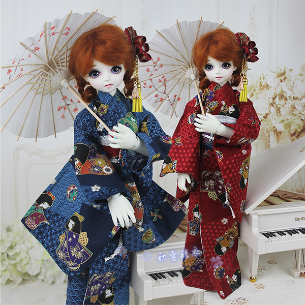 1/6 1/4 1/3 BJD Pakaian Kimono - Japanese Girl Lifestyle ulasan dan harga