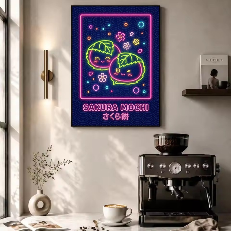 Poster Ilustrasi Kawaii Sashim - Japanese Lifestyle Food ulasan dan harga
