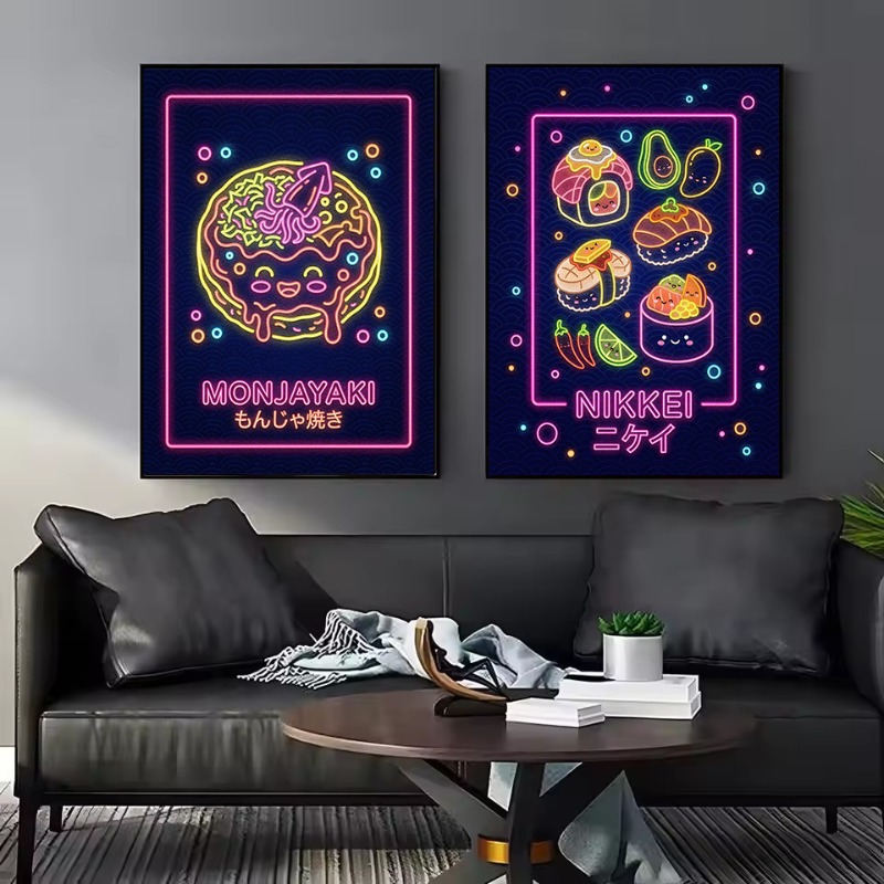 Poster Ilustrasi Kawaii Sashim - Japanese Lifestyle Food ulasan dan harga