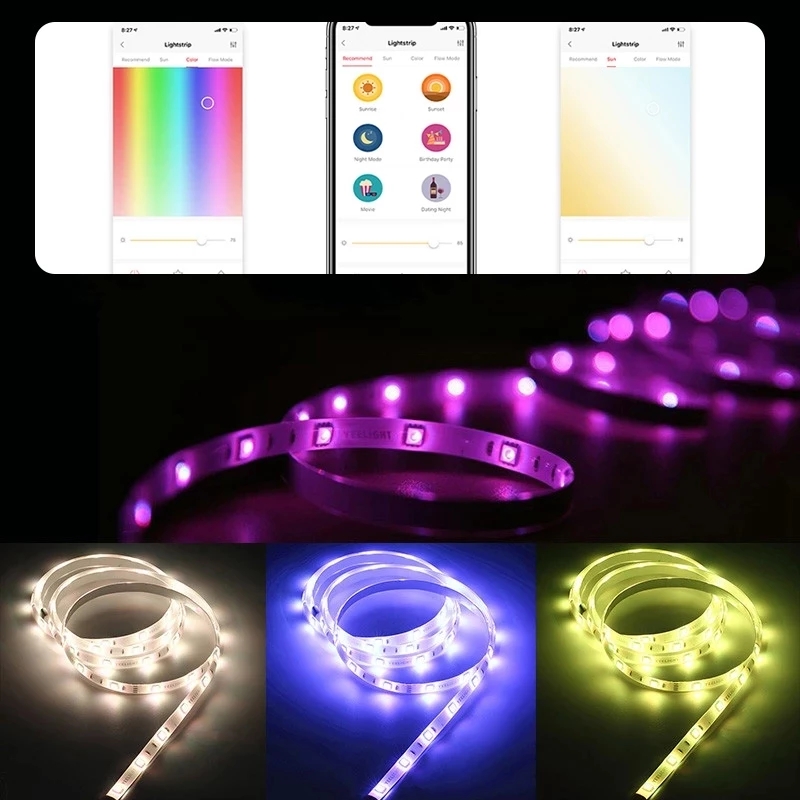 Versi Global Yeelight Aurora S - Yeelight Light Lightstrip ulasan dan harga